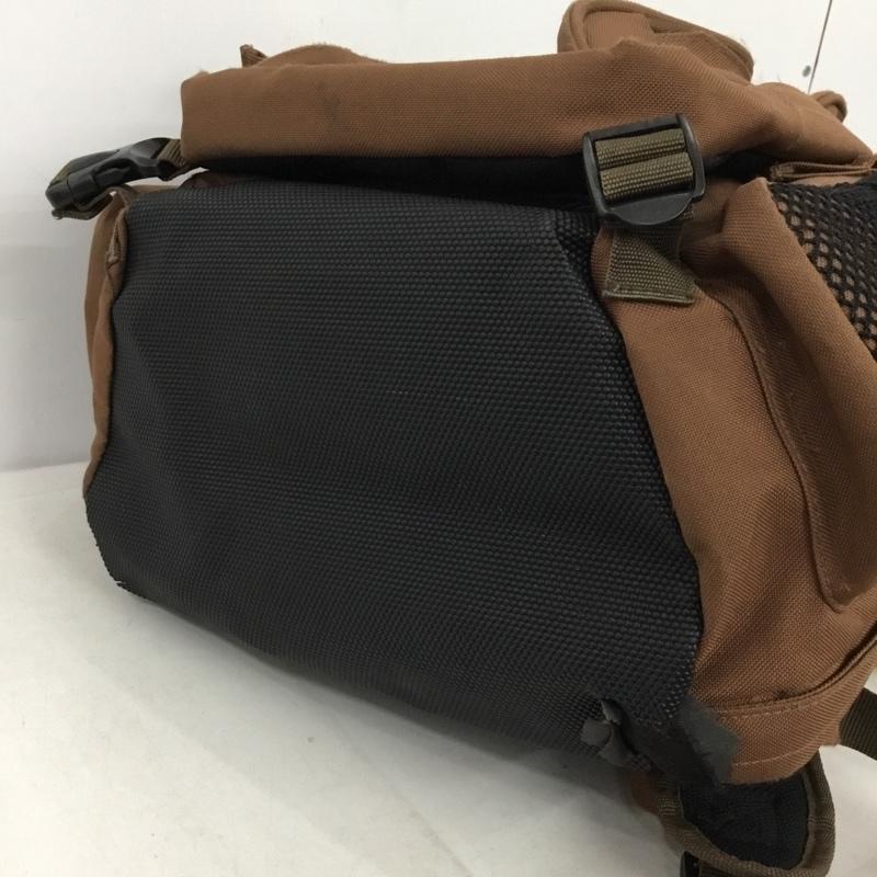 ディーシー DC リュックサック、デイパック リュックサック、デイバッグ ワンポイント 茶 / ブラウン / brown メンズ USED 古着 中古 10157930