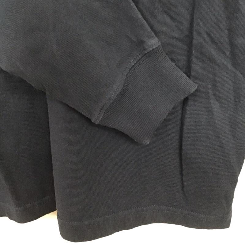 カーハート Carhartt Tシャツ 長袖 K128 NVY ヘンリーネック ポケット付き S ロゴ、文字 紺 / ネイビー / navy メンズ USED 古着 中古 10157931