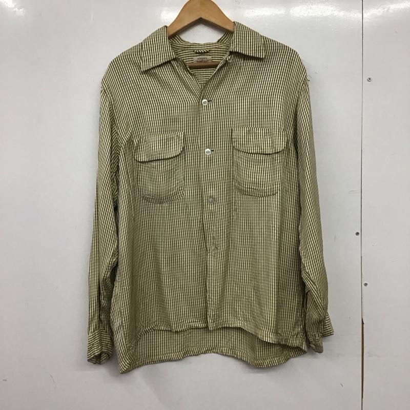 タウンクラフト TOWNCRAFT シャツ、ブラウス 長袖 ワークシャツ M チェック マルチカラー / マルチカラー / multicolor メンズ USED 古着 中古 10157934
