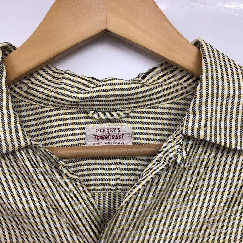 タウンクラフト TOWNCRAFT シャツ、ブラウス 長袖 ワークシャツ M チェック マルチカラー / マルチカラー / multicolor メンズ USED 古着 中古 10157934