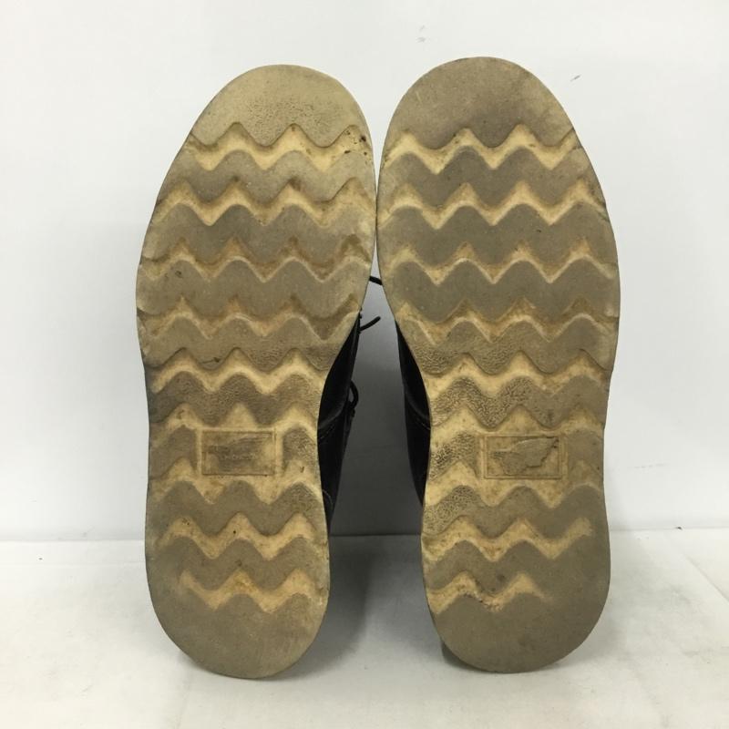 レッドウィング RED WING ブーツ ショートブーツ ワークブーツ 7D 無地 黒 / ブラック / black メンズ USED 古着 中古 10157938