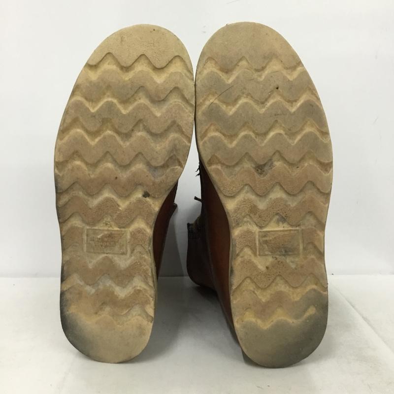 レッドウィング RED WING ブーツ 一般 09126 877 8インチ クラシックモック 7D ロゴ、文字 茶 / ブラウン / brown メンズ USED 古着 中古 10157939