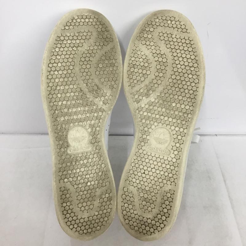 アディダス adidas スニーカー スニーカー B25363 STAN SMITH 27.5cm 27.5cm ロゴ、文字 白 / ホワイト / white X 赤 / レッド / red メンズ USED 古着 中古 10157944