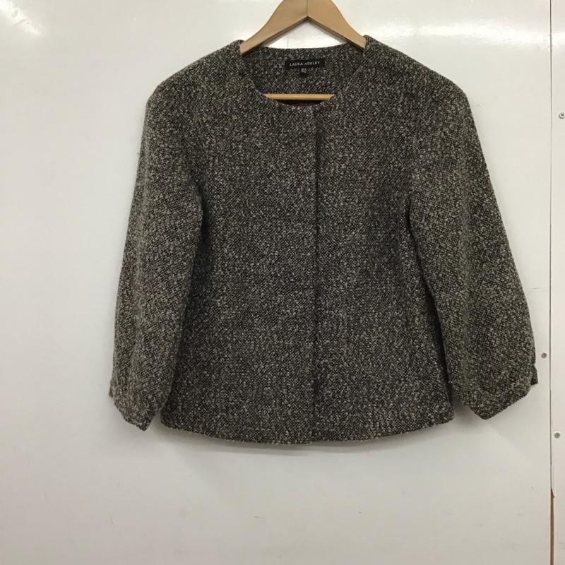 ローラ アシュレイ LAURA ASHLEY ジャケット、上着 ジャケット、ブレザー ノーカラージャケット 無地 マルチカラー / マルチカラー / multicolor レディース USED 古着 中古 10157949