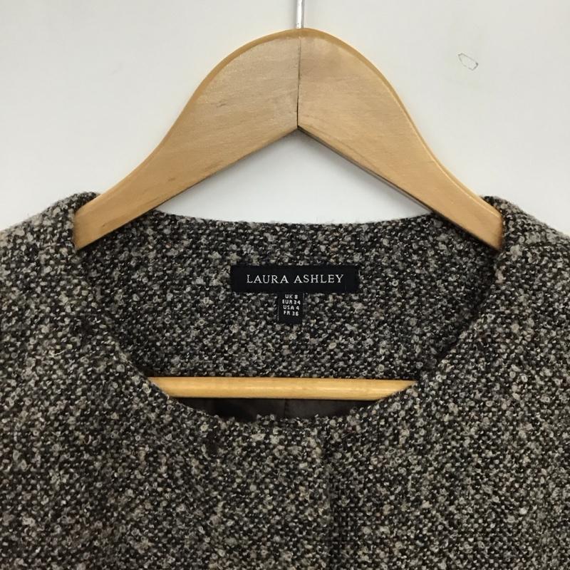 ローラ アシュレイ LAURA ASHLEY ジャケット、上着 ジャケット、ブレザー ノーカラージャケット 無地 マルチカラー / マルチカラー / multicolor レディース USED 古着 中古 10157949