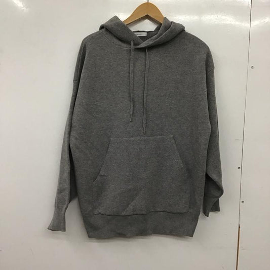 ジーナシス JEANASIS パーカー 長袖 JS064989MW プルオーバー FREE 無地 灰 / グレー / gray レディース USED 古着 中古 10157950