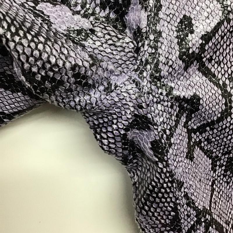 エックスガール X-girl ボトムス ボトムス 05191604 SNAKE PATTERN FLARE PANTS 2 ヘビ柄 紫 / パープル / purple レディース USED 古着 中古 10157955