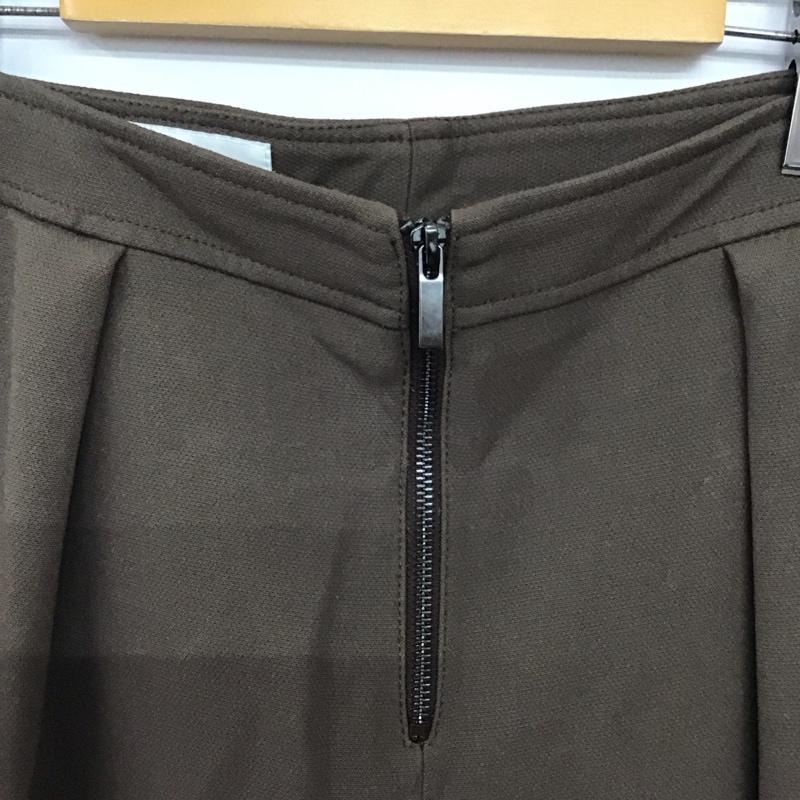 ザラ ZARA パンツ スラックス 9637 676 707 タグ付き M 無地 茶 / ブラウン / brown レディース USED 古着 中古 10157956