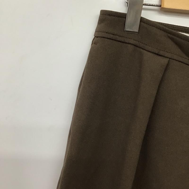 ザラ ZARA パンツ スラックス 9637 676 707 タグ付き M 無地 茶 / ブラウン / brown レディース USED 古着 中古 10157956