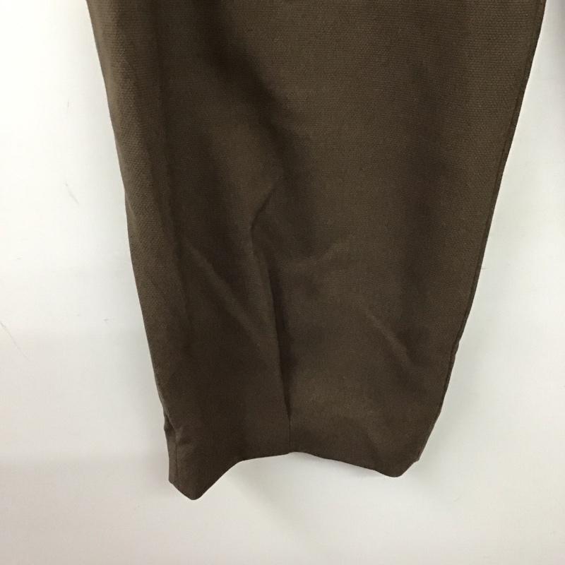 ザラ ZARA パンツ スラックス 9637 676 707 タグ付き M 無地 茶 / ブラウン / brown レディース USED 古着 中古 10157956