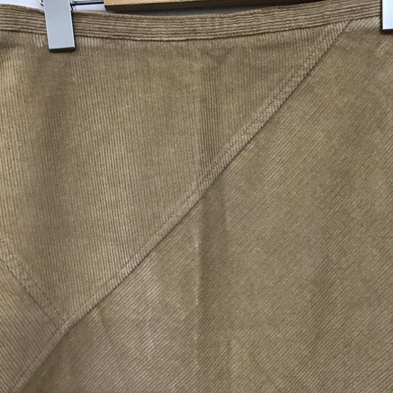 マックスマーラ MaxMara スカート ロングスカート コーデュロイ 無地 ベージュ / ベージュ / beige レディース USED 古着 中古 10157957