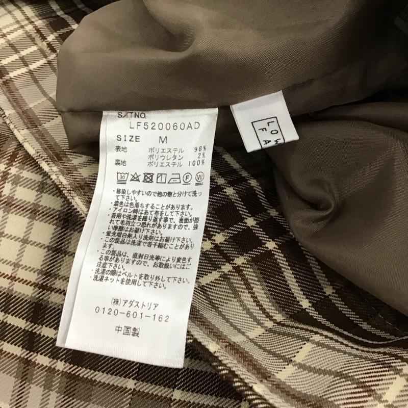ローリーズファーム LOWRYS FARM スカート ロングスカート LF520060AD タイトスカート ベルト付き M チェック 茶 / ブラウン / brown X ベージュ / ベージュ / beige レディース USED 古着 中古 10157958