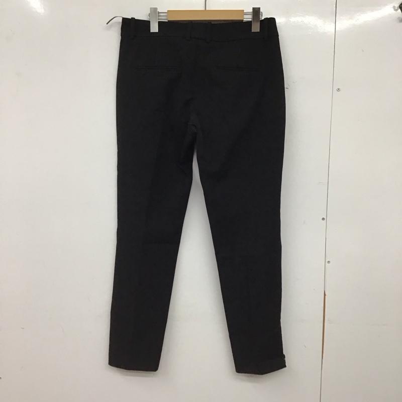 ザラ ZARA パンツ スラックス 6136 040 800 ストレッチ センタープレス 無地 黒 / ブラック / black レディース USED 古着 中古 10157959