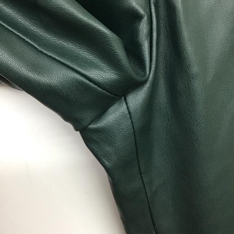 ザラ ZARA ボトムス ボトムス 8372 393 500 フェイクレザーパンツ M 無地 緑 / グリーン / green レディース USED 古着 中古 10157961