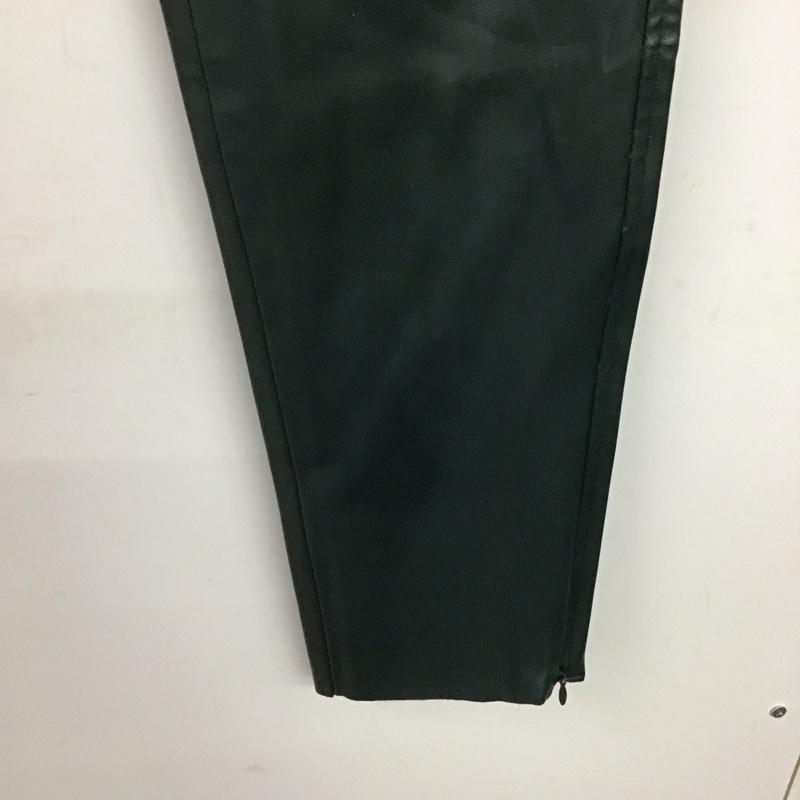 ザラ ZARA ボトムス ボトムス 8372 393 500 フェイクレザーパンツ M 無地 緑 / グリーン / green レディース USED 古着 中古 10157961