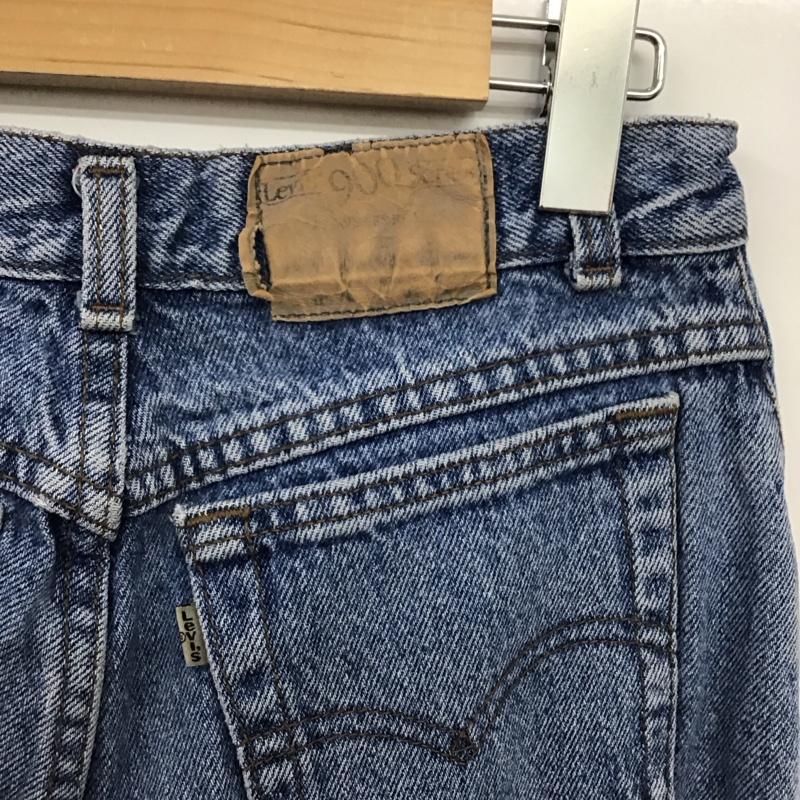 リーバイス Levi s パンツ デニム、ジーンズ 90年代 S 無地 青 / ブルー / blue レディース USED 古着 中古 10157966