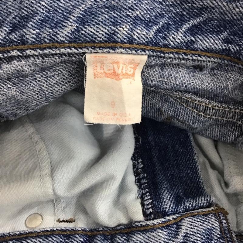 リーバイス Levi s パンツ デニム、ジーンズ 90年代 S 無地 青 / ブルー / blue レディース USED 古着 中古 10157966