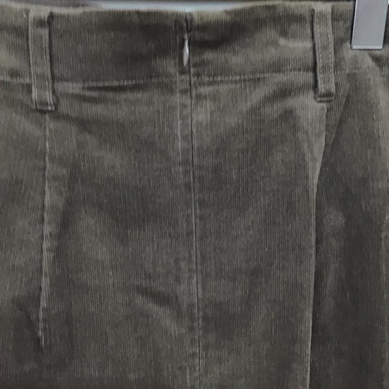 ムルーア MURUA スカート ロングスカート 011940800801 コーデュロイペンシルスカート スリット M 無地 茶 / ブラウン / brown レディース USED 古着 中古 10157970