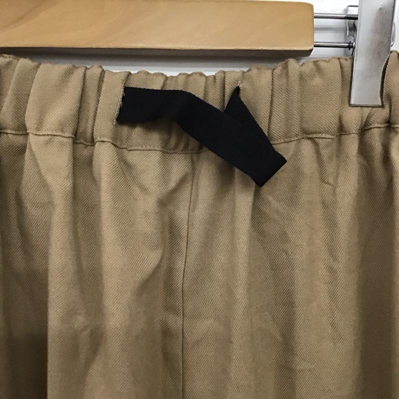 ニコアンド niko and... ボトムス ボトムス S204CL02FL ワイドパンツ M 無地 ベージュ / ベージュ / beige レディース USED 古着 中古 10157972