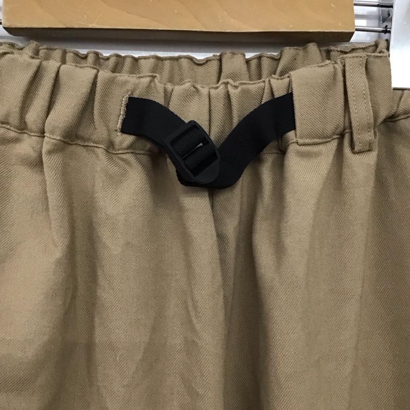 ニコアンド niko and... ボトムス ボトムス S204CL02FL ワイドパンツ M 無地 ベージュ / ベージュ / beige レディース USED 古着 中古 10157972