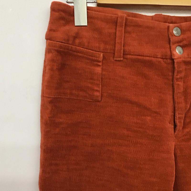 フォーティーファイブアールピーエム 45RPM パンツ ワークパンツ、ペインターパンツ コーデュロイパンツ 30 カジュアルパンツ 30 無地 橙 / オレンジ / orange レディース USED 古着 中古 10157983