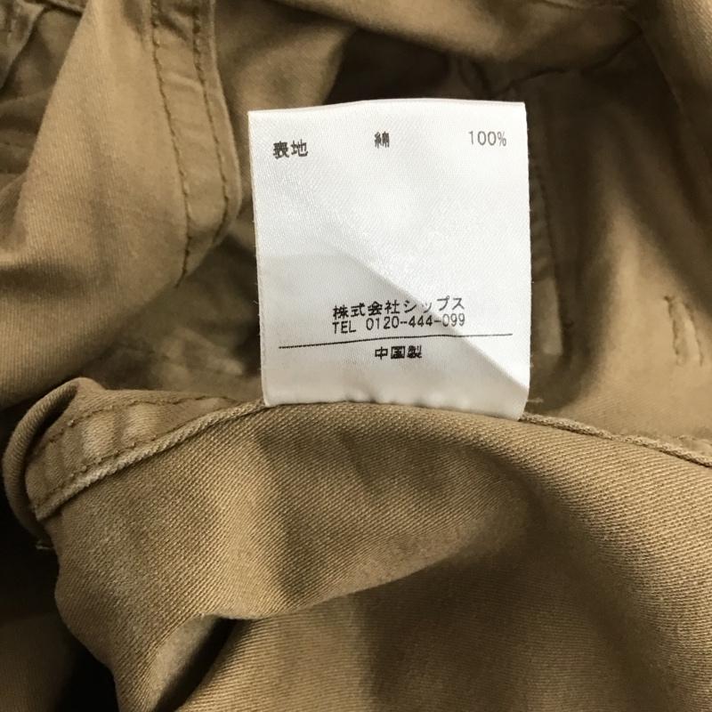 シップスカラーズ SHIPS COLORS パンツ ワークパンツ、ペインターパンツ 803-31-0156 コットン カジュアルパンツ M 無地 茶 / ブラウン / brown レディース USED 古着 中古 10157986