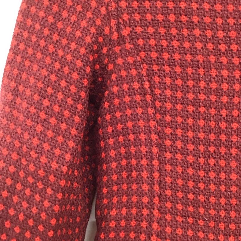 ポールスミス Paul Smith コート コート一般 キッズ 120cm ウール フード付き 120cm  赤 / レッド / red X えんじ / ワインレッド / dark red ガールズ USED 古着 中古 10157988