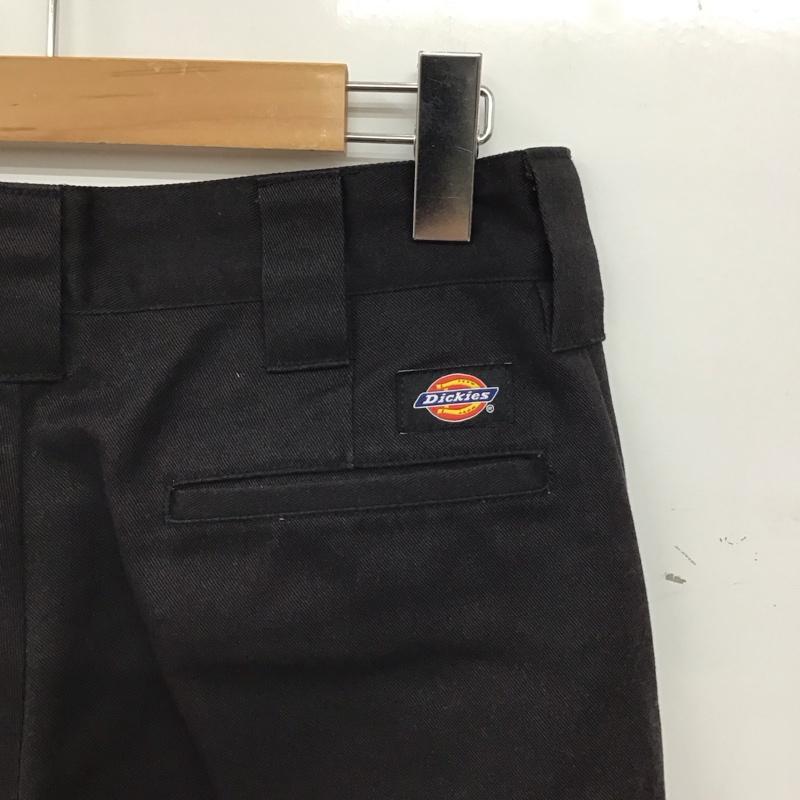 ディッキーズ Dickies パンツ ワークパンツ、ペインターパンツ ワークパンツ ワイドパンツ カジュアルパンツ 28インチ ロゴ、文字 黒 / ブラック / black メンズ USED 古着 中古 10157993