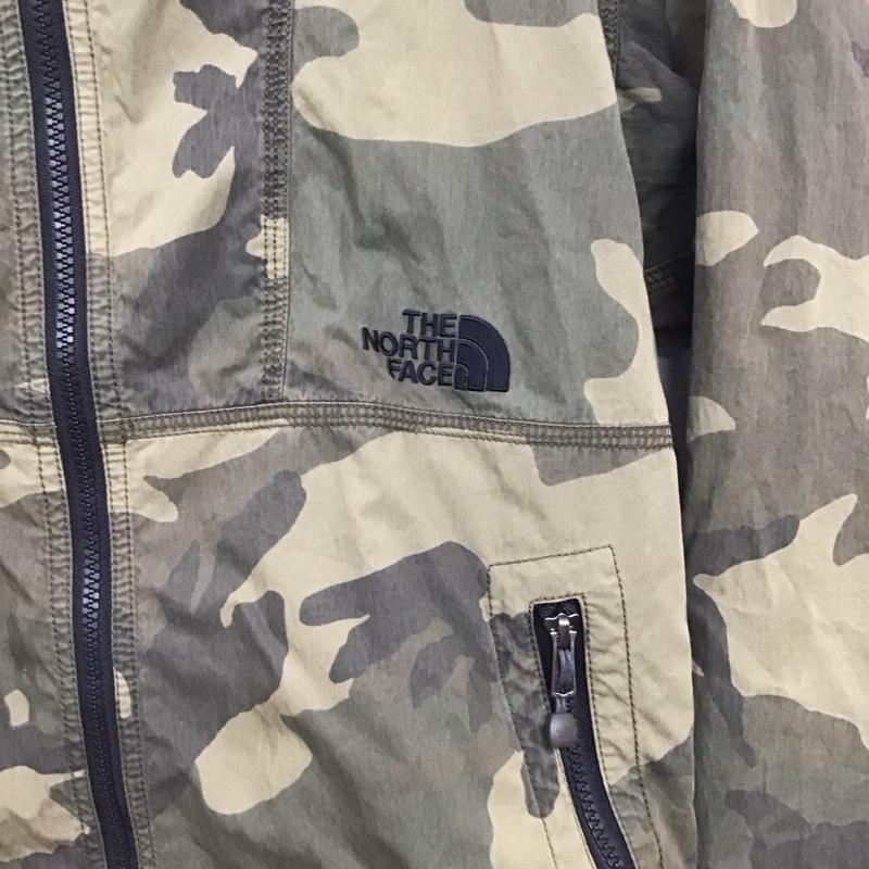 ザノースフェイス THE NORTH FACE ジャケット、上着 ジャンパー、ブルゾン ジップアップジャケット アウター パーカー L カモフラージュ柄・迷彩 マルチカラー / マルチカラー / multicolor メンズ USED 古着 中古 10157996