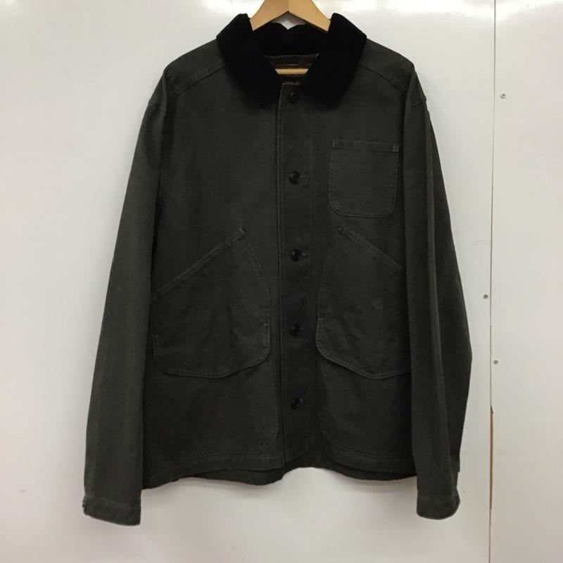 フィルソン FILSON ジャケット、上着 ジャンパー、ブルゾン 8051-45-30017 キャンバスアウトフィッター ジャケット L 無地 カーキ / カーキ / khaki メンズ USED 古着 中古 10157997