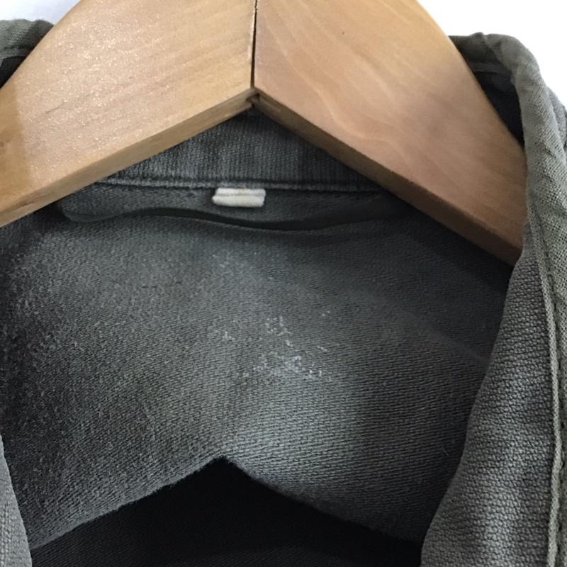 古着 USED ベスト ベスト ベスト ノースリーブカットソー 前ボタン ミリタリー 無地 カーキ / カーキ / khaki メンズ USED 古着 中古 10158003