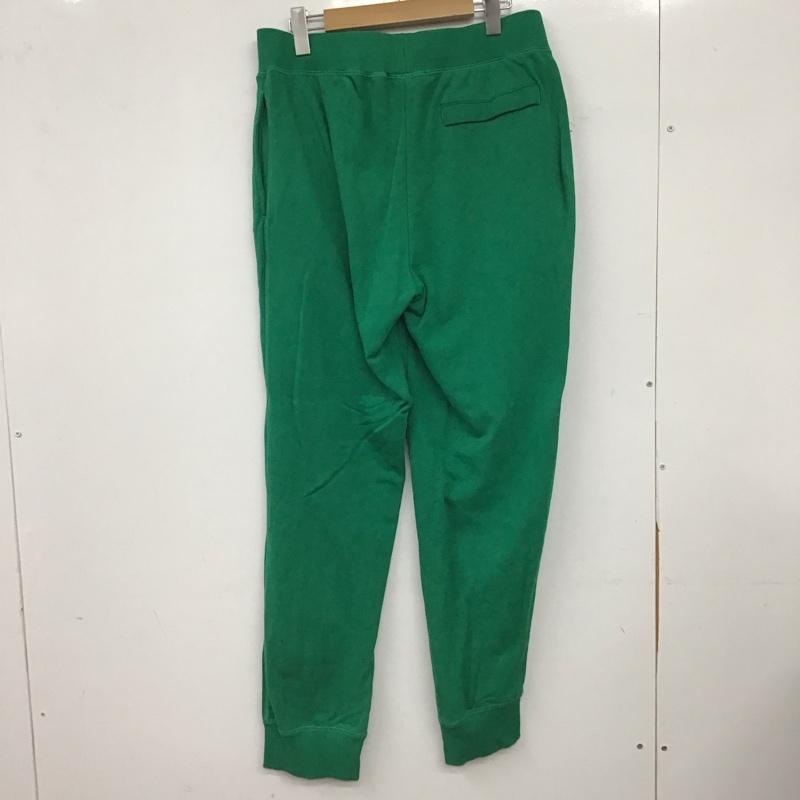 ナイキ NIKE パンツ ワークパンツ、ペインターパンツ スウェットパンツ ワイドパンツ カジュアルパンツ XL ロゴ、文字 緑 / グリーン / green メンズ USED 古着 中古 10158006