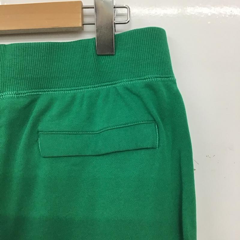 ナイキ NIKE パンツ ワークパンツ、ペインターパンツ スウェットパンツ ワイドパンツ カジュアルパンツ XL ロゴ、文字 緑 / グリーン / green メンズ USED 古着 中古 10158006
