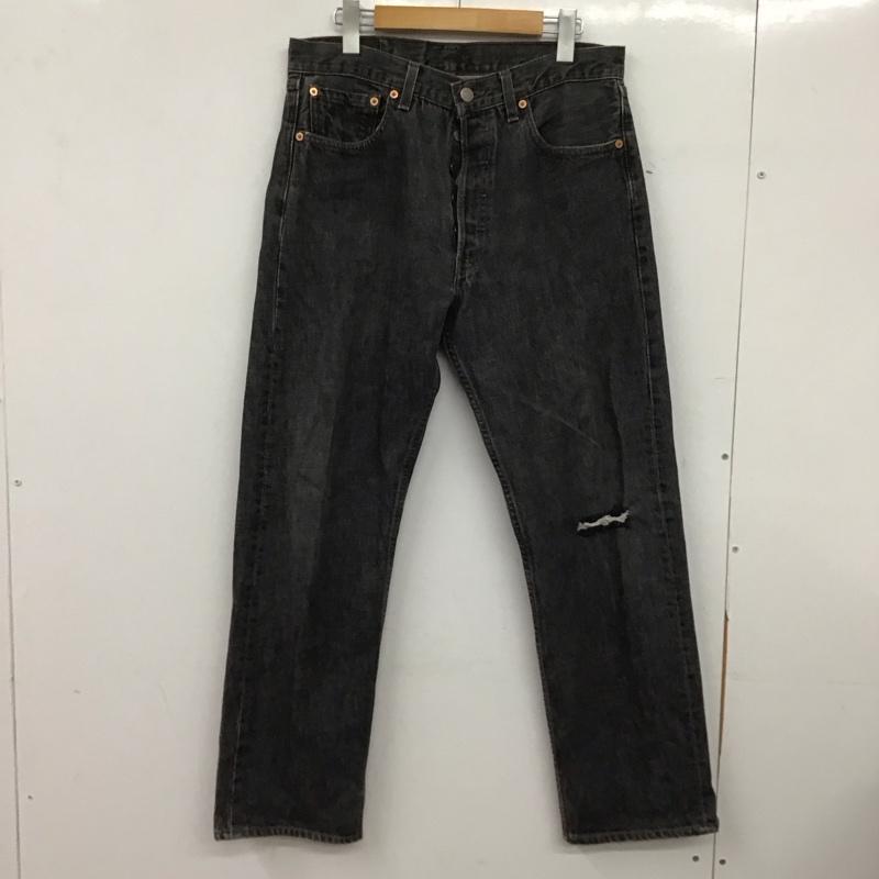 リーバイストラウスアンドコー Levi Strauss & co. パンツ デニム、ジーンズ デニムパンツ スリムパンツ カジュアルパンツ ストレッチパンツ 33インチ 無地 ダークグレー / ダークグレー / メンズ USED 古着 中古 10158007