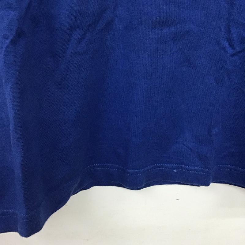 エディーバウアー Eddie Bauer Tシャツ 半袖 半袖カットソー プリントTシャツ クルーネックカットソー S ロゴ、文字 青 / ブルー / blue メンズ USED 古着 中古 10158017