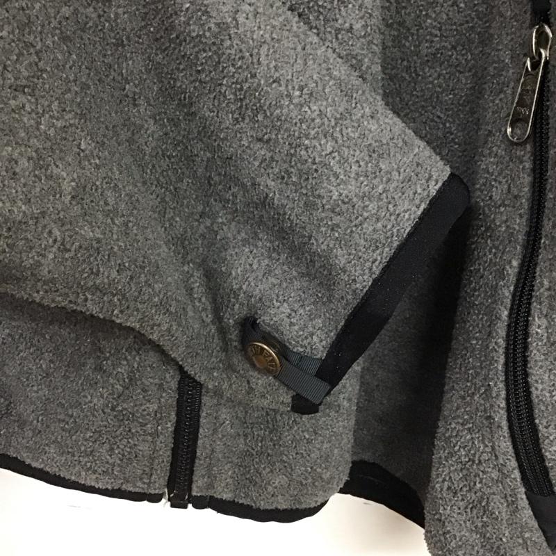 ザノースフェイス THE NORTH FACE ジャケット、上着 ジャンパー、ブルゾン ジップアップフリースジャケット スタンドアップカラー ロゴ、文字 灰 / グレー / gray メンズ USED 古着 中古 10158019