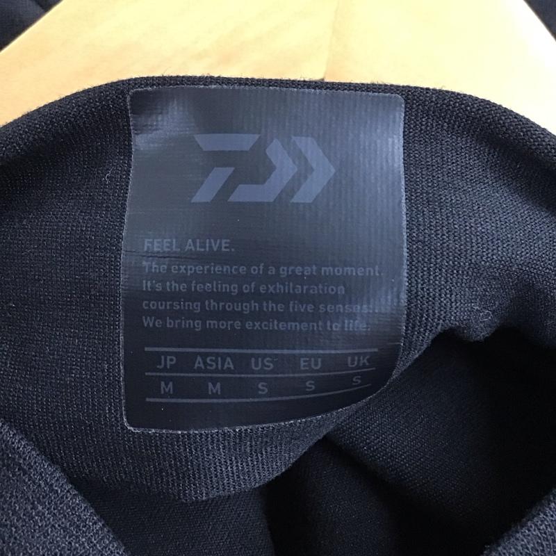 ダイワ DAIWA カットソー 長袖 長袖カットソー 無地カットソー クルーネック M 無地 黒 / ブラック / black メンズ USED 古着 中古 10158021