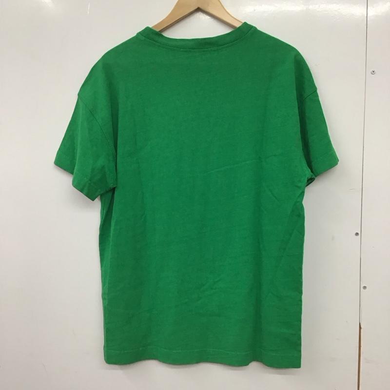 アクネストゥディオズ Acne Studios Tシャツ 半袖 半袖カットソー プリントTシャツ クルーネックカットソー XS ロゴ、文字 緑 / グリーン / green メンズ USED 古着 中古 10158022