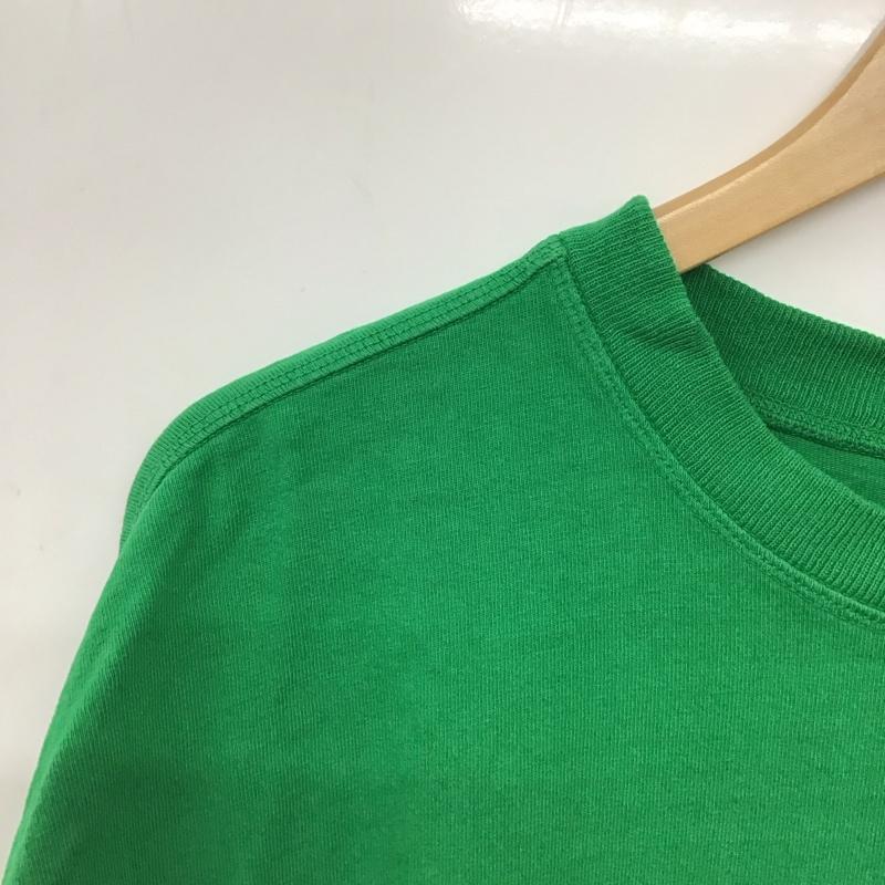 アクネストゥディオズ Acne Studios Tシャツ 半袖 半袖カットソー プリントTシャツ クルーネックカットソー XS ロゴ、文字 緑 / グリーン / green メンズ USED 古着 中古 10158022