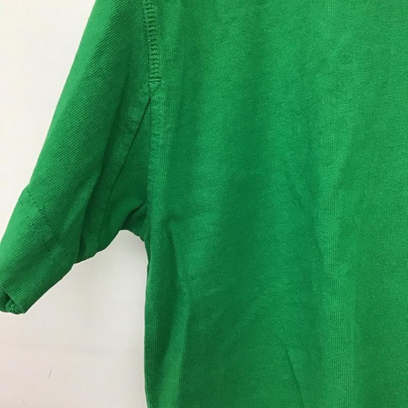 アクネストゥディオズ Acne Studios Tシャツ 半袖 半袖カットソー プリントTシャツ クルーネックカットソー XS ロゴ、文字 緑 / グリーン / green メンズ USED 古着 中古 10158022