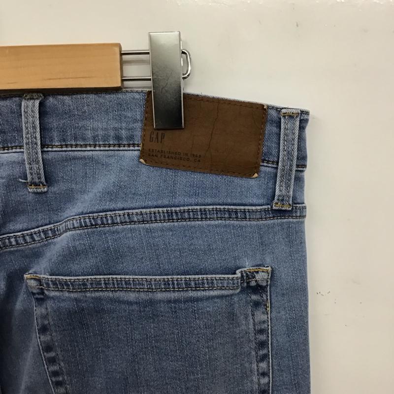 ギャップ GAP パンツ デニム、ジーンズ デニムパンツ スリムパンツ カジュアルパンツ ストレッチパンツ 36 無地 インディゴ / インディゴ / Indigo メンズ USED 古着 中古 10158026