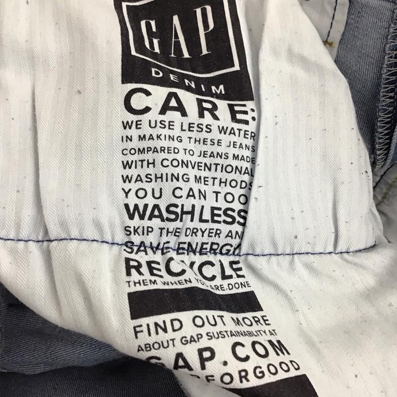 ギャップ GAP パンツ デニム、ジーンズ デニムパンツ スリムパンツ カジュアルパンツ ストレッチパンツ 36 無地 インディゴ / インディゴ / Indigo メンズ USED 古着 中古 10158026