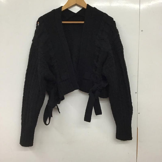 スナイデル SNIDEL カーディガン 長袖 長袖ニットカーディガン FREE  黒 / ブラック / black レディース USED 古着 中古 10158039