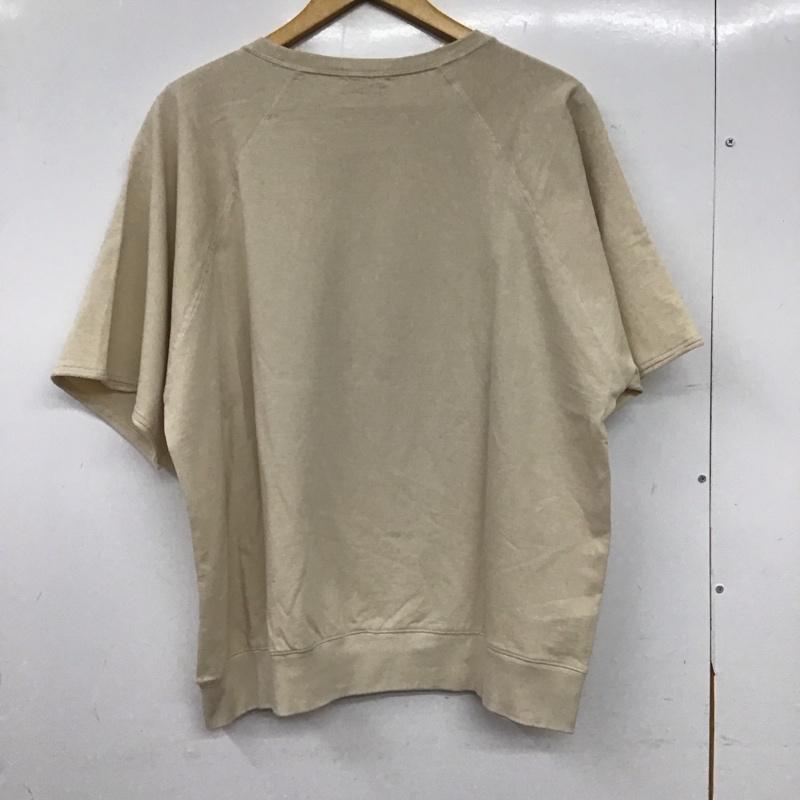 サマンサモスモス Samansa Mos2 Tシャツ 半袖 FREE ロゴ、文字 ベージュ / ベージュ / beige レディース USED 古着 中古 10158043