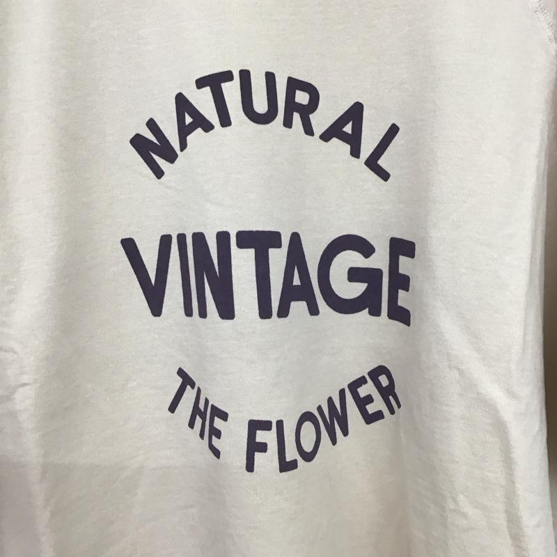 サマンサモスモス Samansa Mos2 Tシャツ 半袖 FREE ロゴ、文字 ベージュ / ベージュ / beige レディース USED 古着 中古 10158043