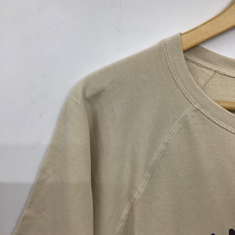 サマンサモスモス Samansa Mos2 Tシャツ 半袖 FREE ロゴ、文字 ベージュ / ベージュ / beige レディース USED 古着 中古 10158043