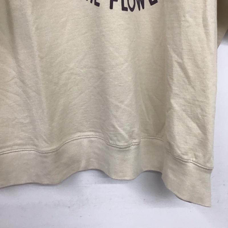 サマンサモスモス Samansa Mos2 Tシャツ 半袖 FREE ロゴ、文字 ベージュ / ベージュ / beige レディース USED 古着 中古 10158043