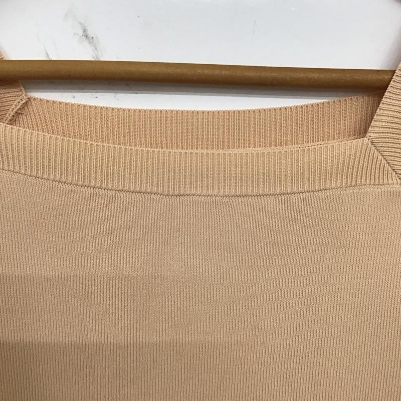 アーバンリサーチ URBAN RESEARCH カットソー 半袖 長袖カットソー 無地カットソー スクエアーネック ONE SIZE 無地 ベージュ / ベージュ / beige レディース USED 古着 中古 10158046