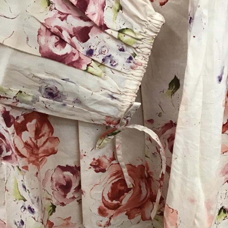 ピンクハウス PINK HOUSE シャツ、ブラウス 長袖 長袖シャツ プリントシャツ ノーカラーシャツ プリント マルチカラー / マルチカラー / multicolor レディース USED 古着 中古 10158050