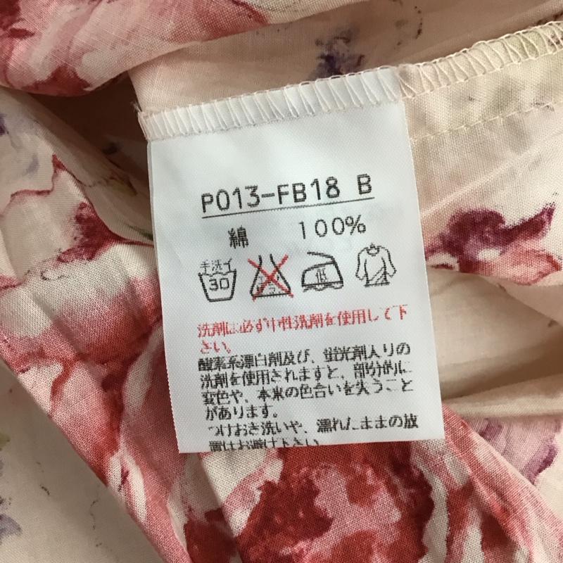 ピンクハウス PINK HOUSE シャツ、ブラウス 長袖 長袖シャツ プリントシャツ ノーカラーシャツ プリント マルチカラー / マルチカラー / multicolor レディース USED 古着 中古 10158050